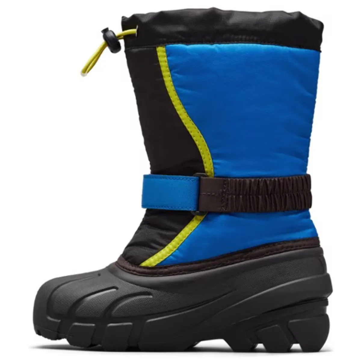 Sorel Kid's Flurry Black/Super Blue Waterproof