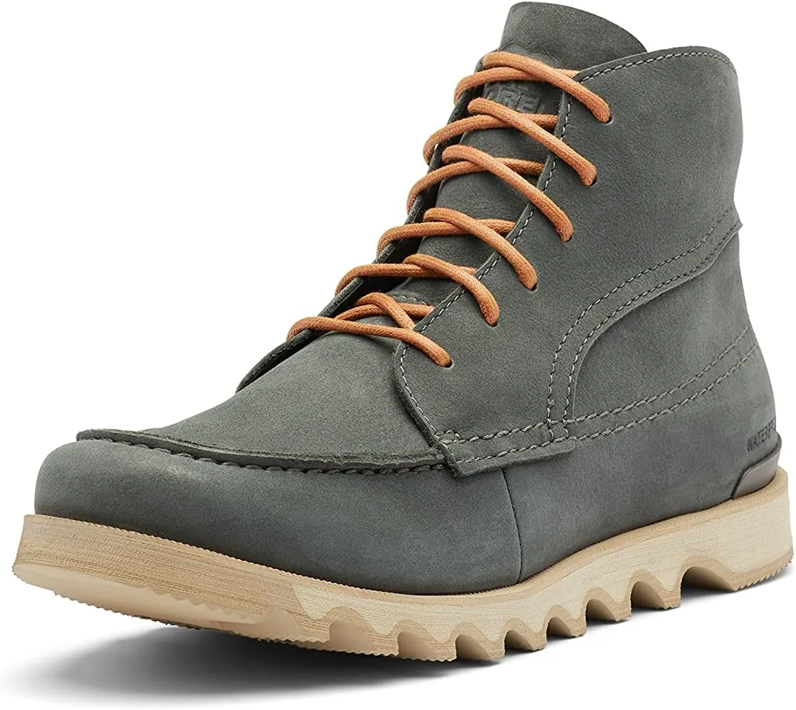Sorel Men's Kezar Moc Boot — Waterproof Leather Rain Boot