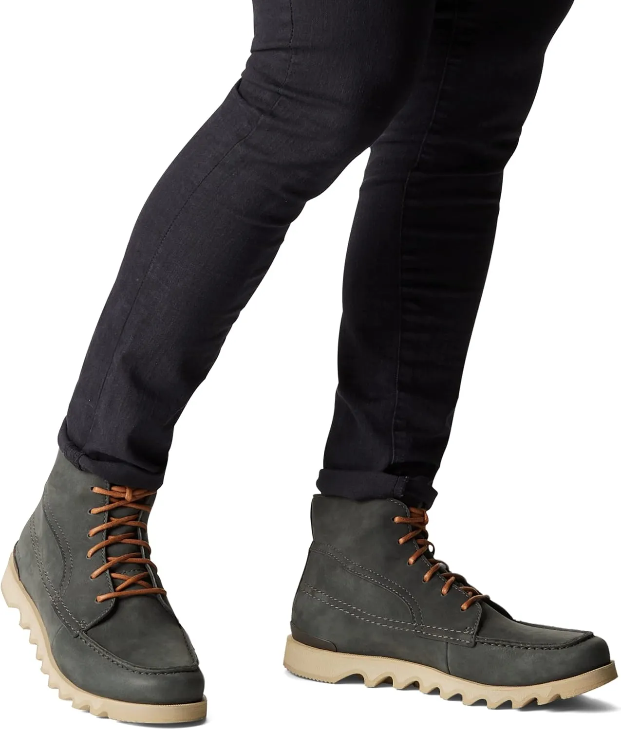 Sorel Men's Kezar Moc Boot — Waterproof Leather Rain Boot