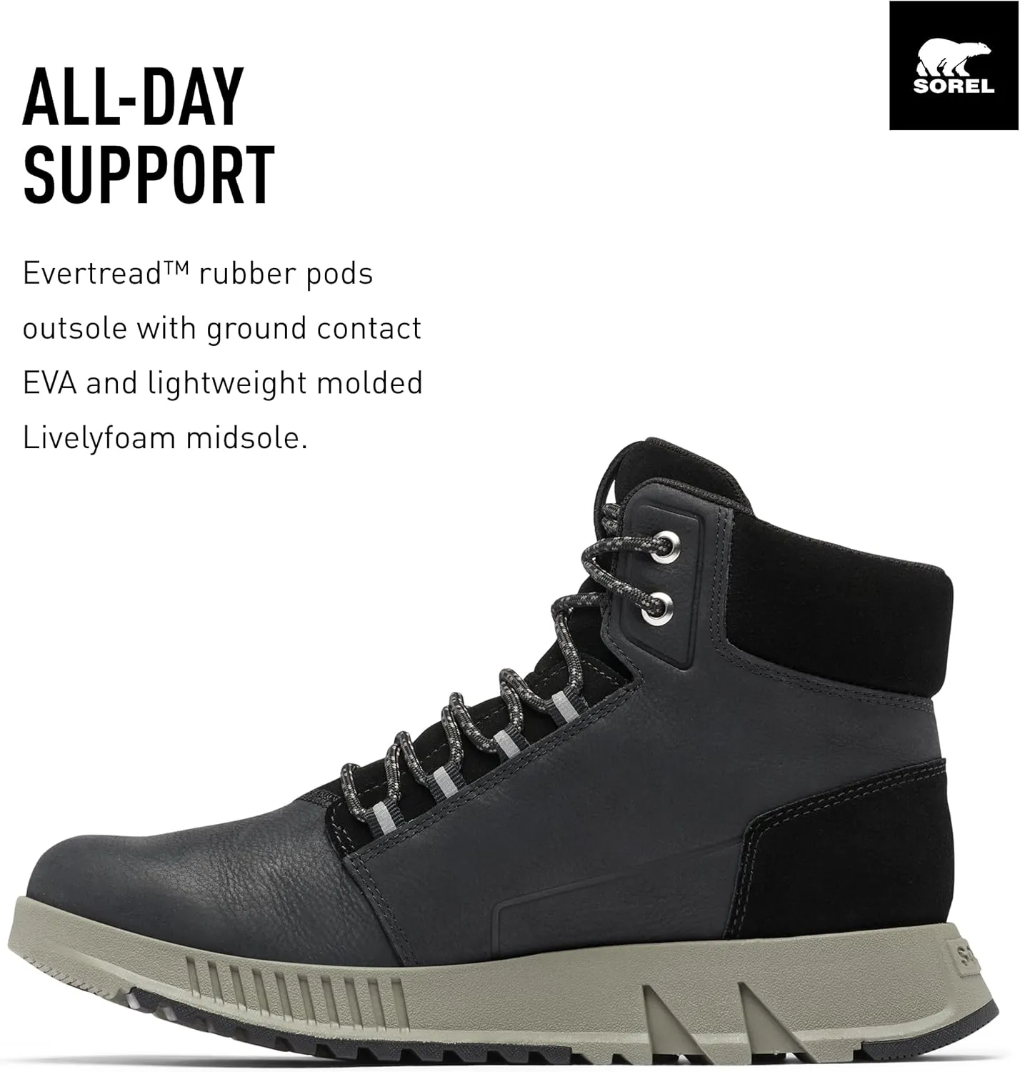Sorel Men's Mac Hill Lite Mid Waterproof Boots