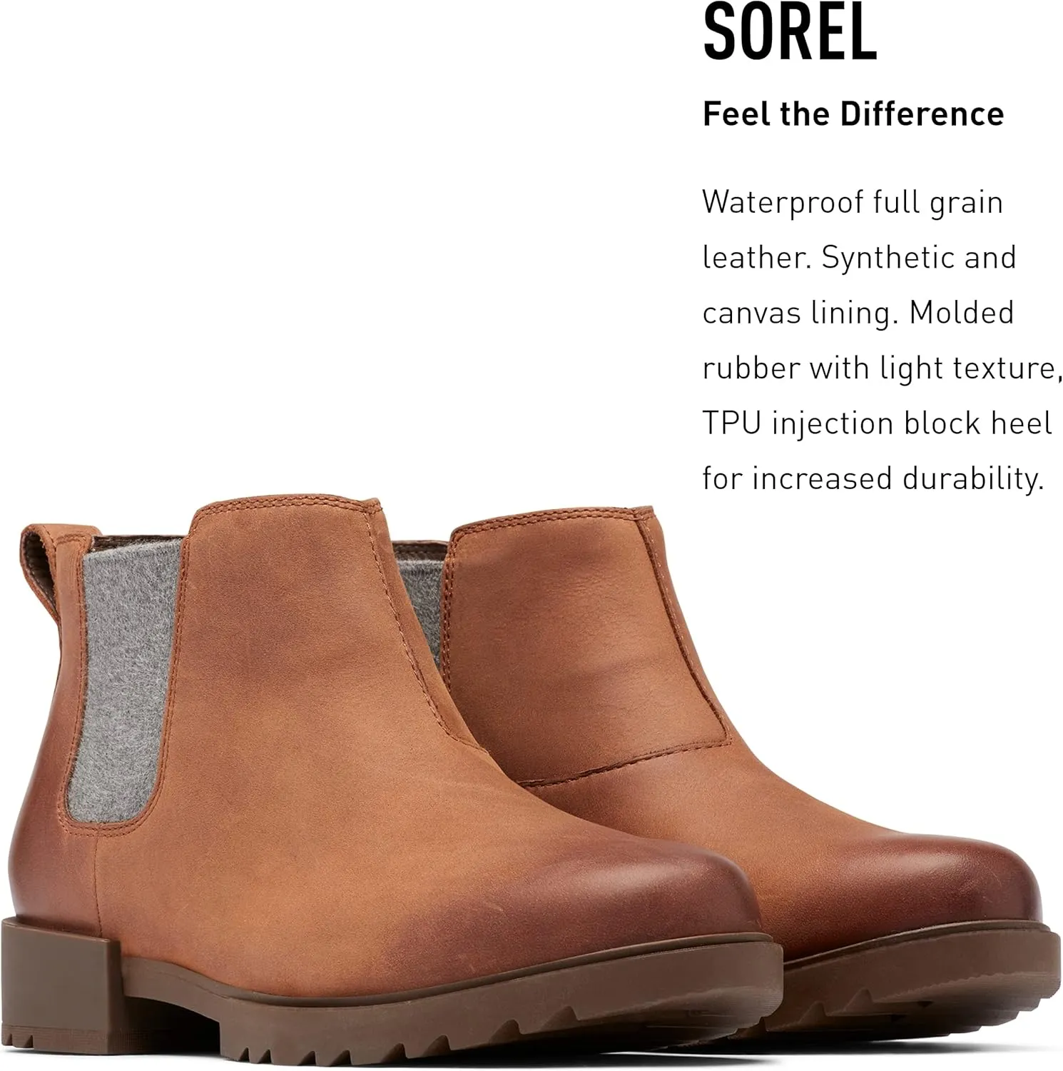 Sorel Women's Emelie II Chelsea Waterproof Boot
