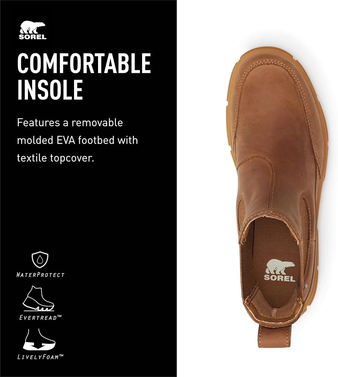 SOREL Women's Explorer STRT Chelsea Boot