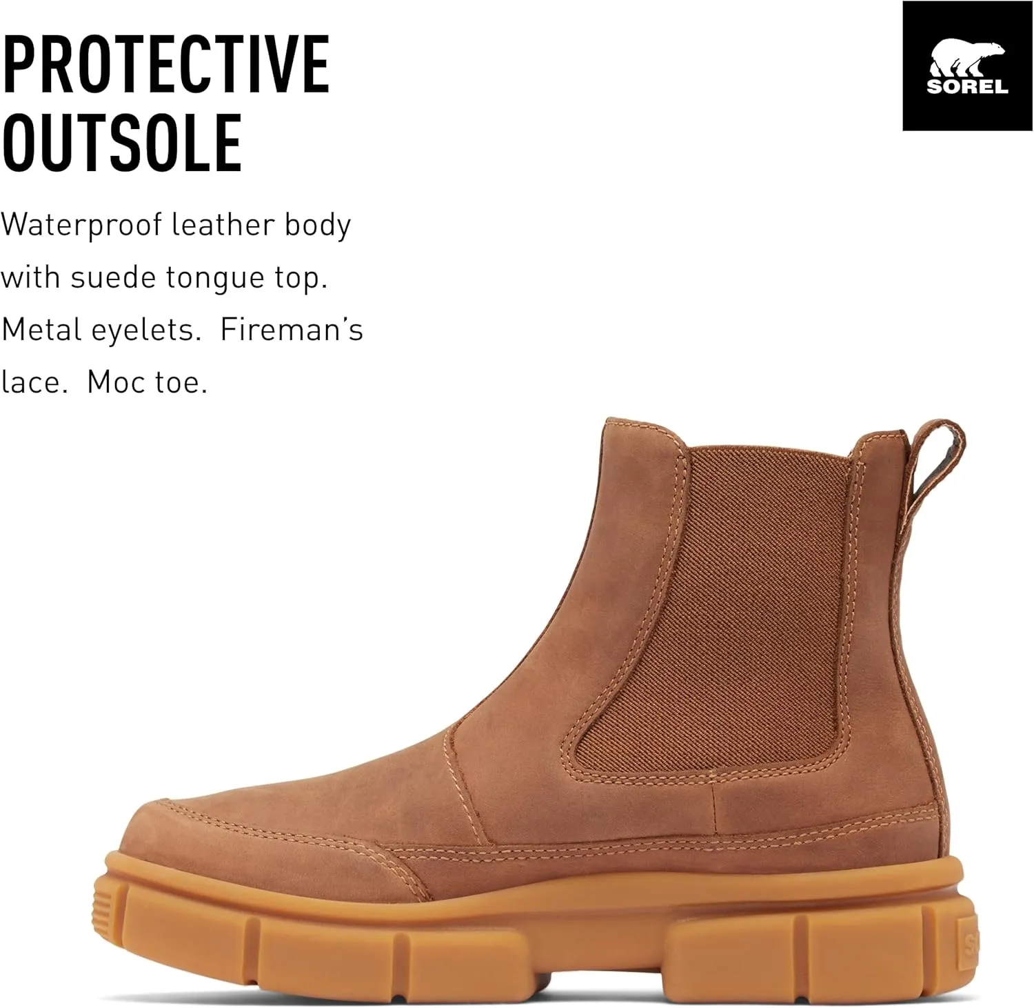 SOREL Women's Explorer STRT Chelsea Boot