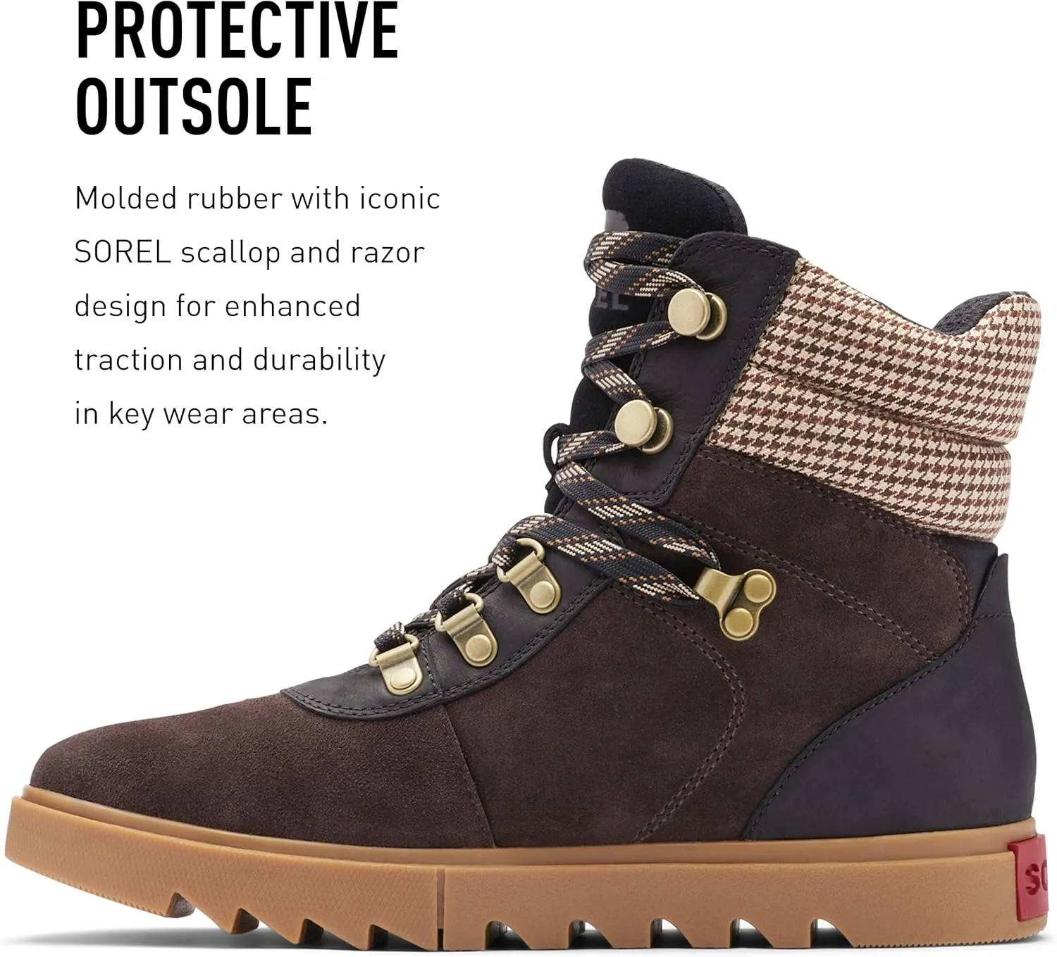 Sorel Women's Joan of Arctic Next Lite Hiker Boot — Waterproof Leather & Suede Winter Boots