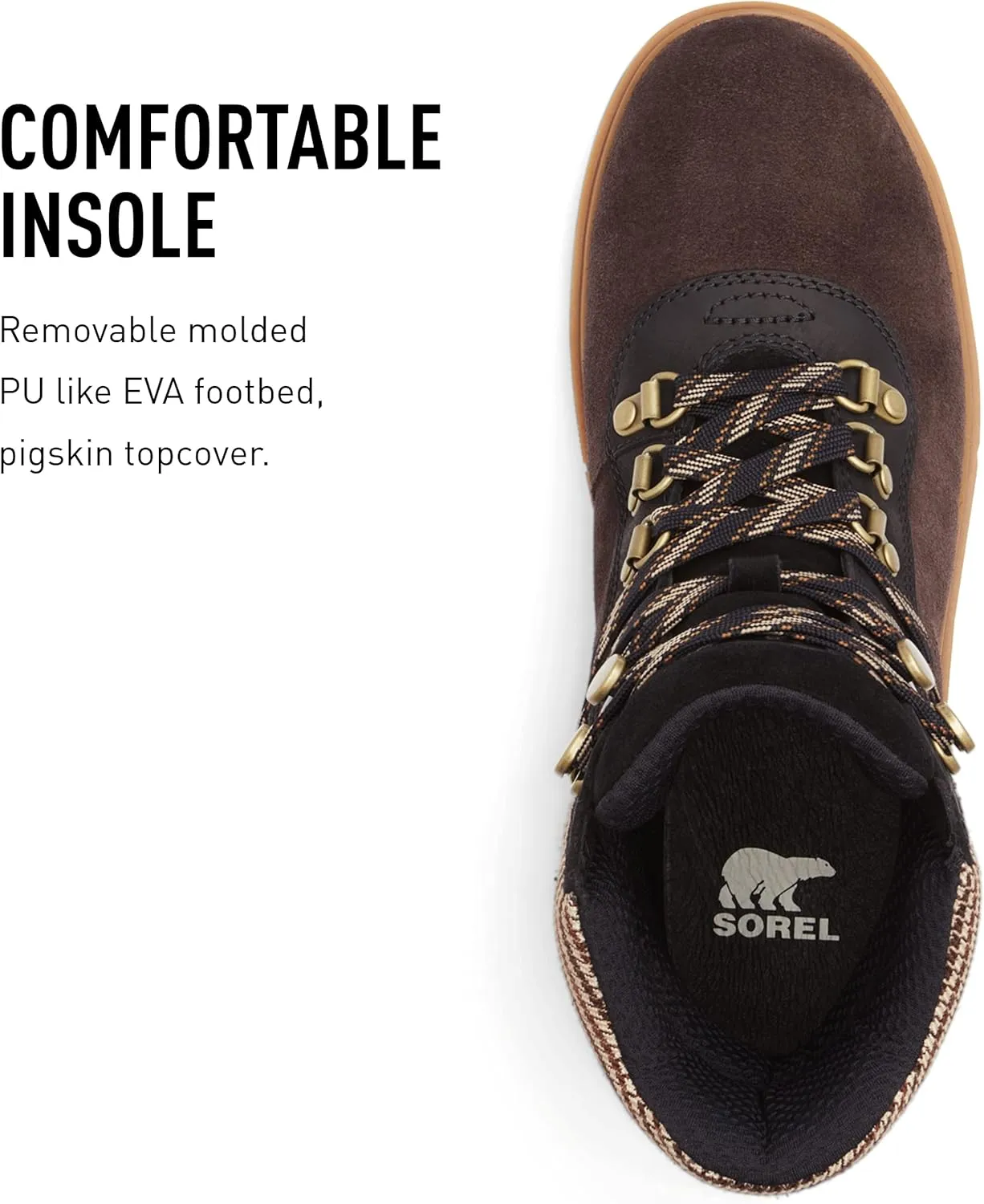 Sorel Women's Joan of Arctic Next Lite Hiker Boot — Waterproof Leather & Suede Winter Boots