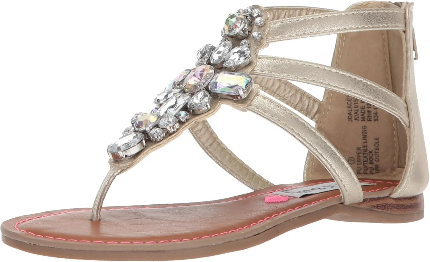 Steve Madden Unisex-Adult JDALACE Flat Sandal