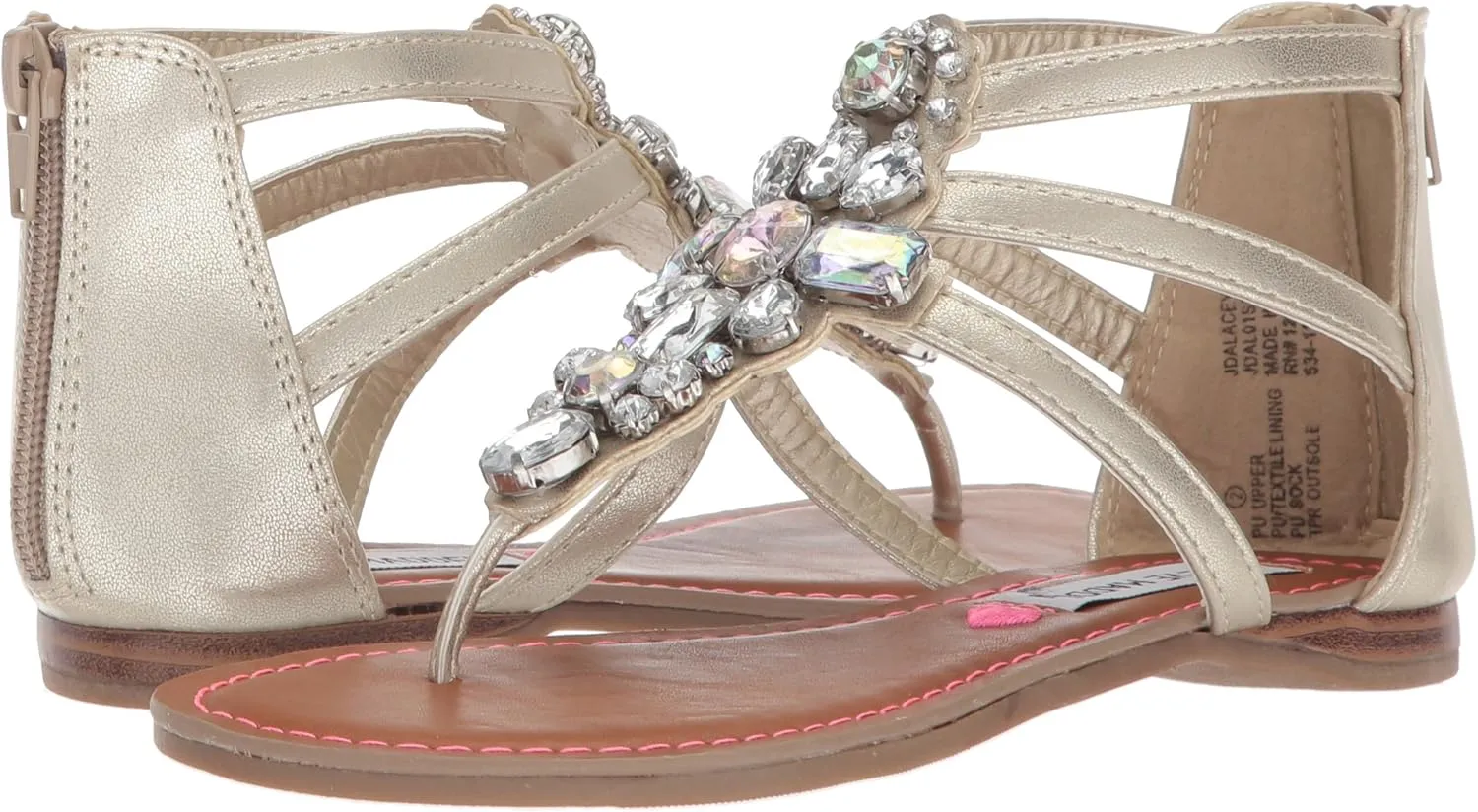 Steve Madden Unisex-Adult JDALACE Flat Sandal