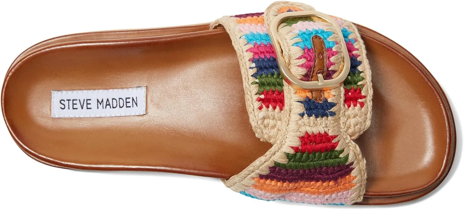 Steve Madden Women's Memphis Flat Sandal