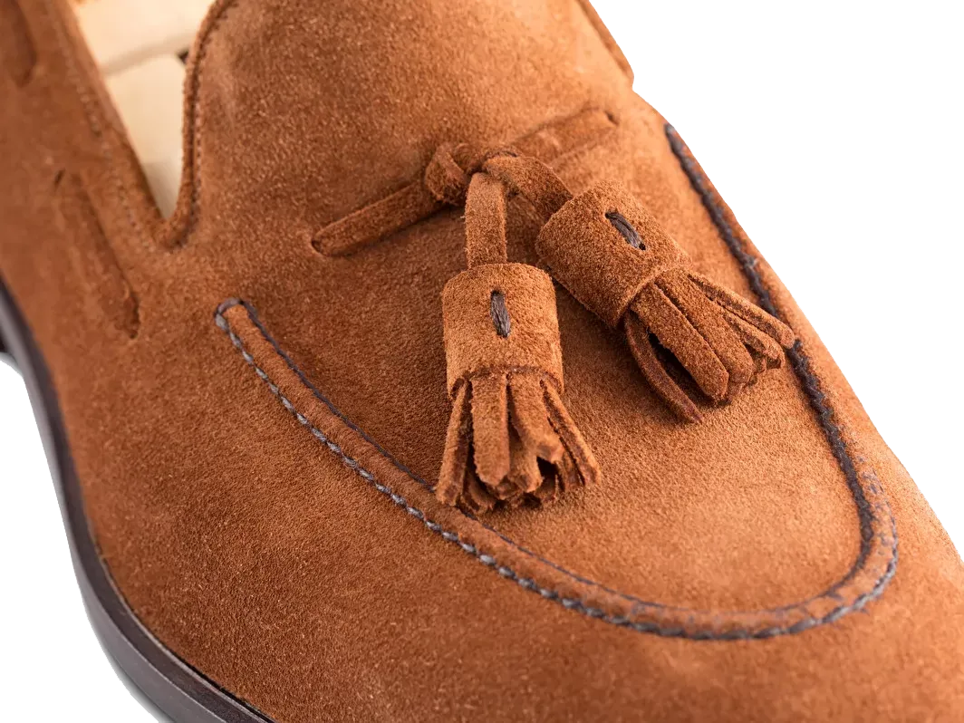 Tassel Suede Leather Loafer