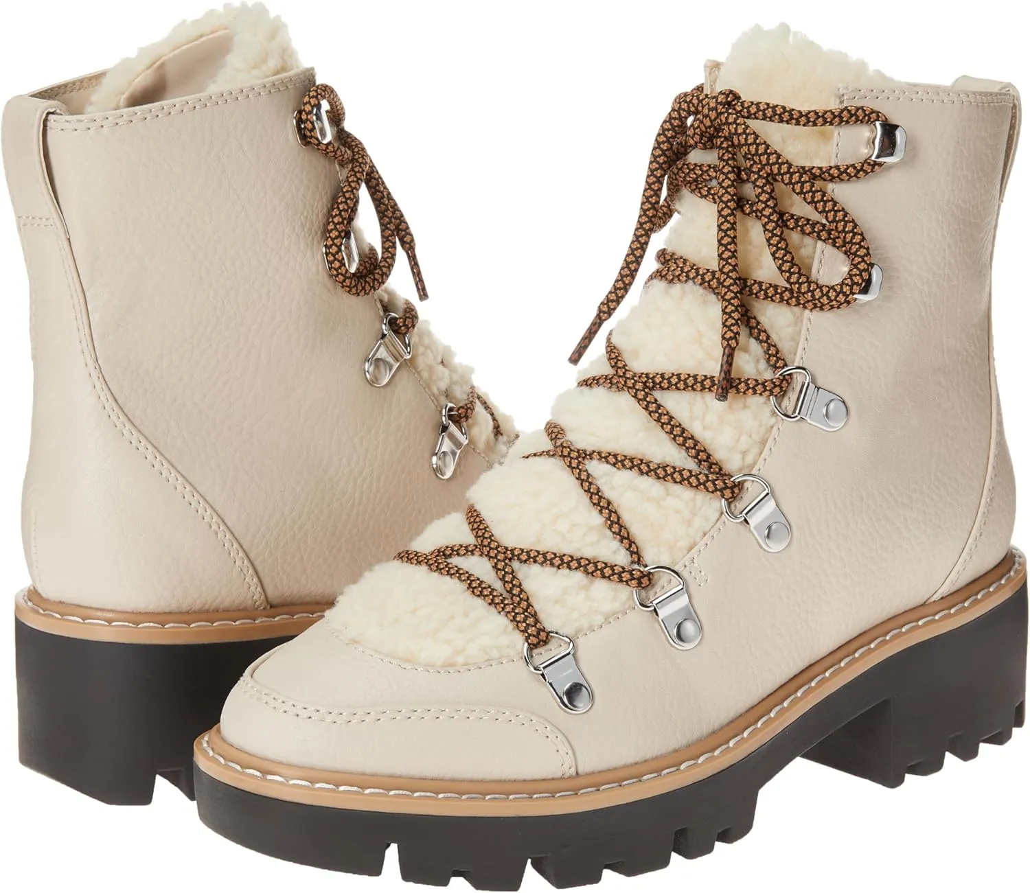 The Drop Women's Caleb Shearling Hiking Boot Hi-Top