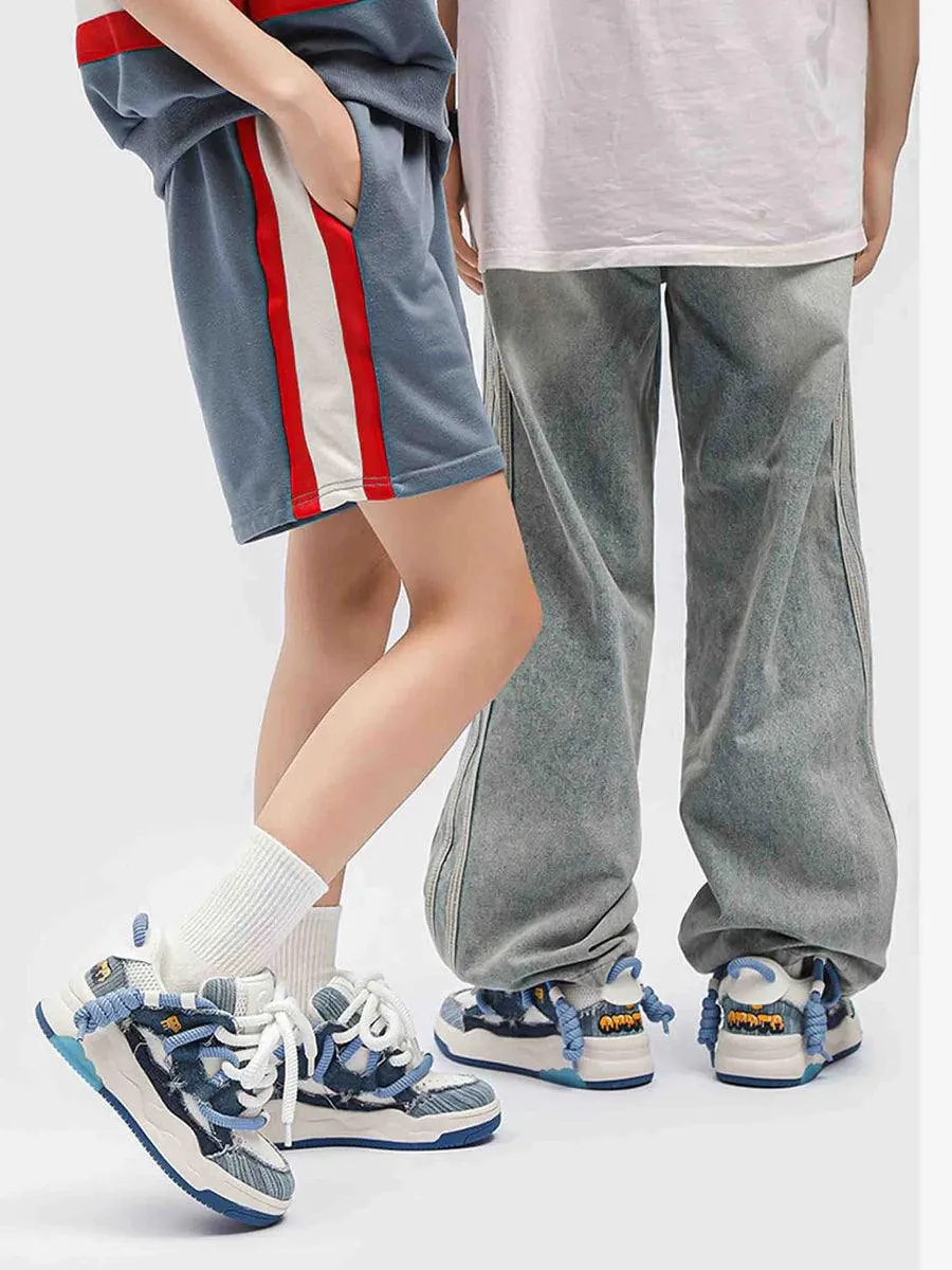 Thick-Soled Couple Casual Board Shoes