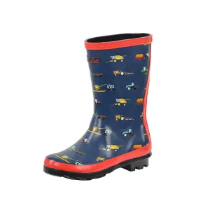 Thomas Cook Kids Dream Big Gumboot- Blue/Red