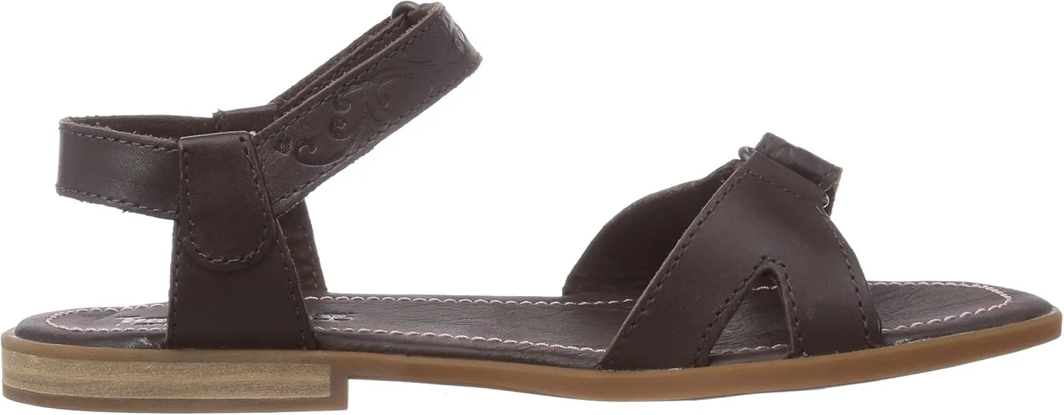 Timberland Girls' Girls Flat Sandal FTK_EK Willowbrook Crossband Sandal Fashion Sandals
