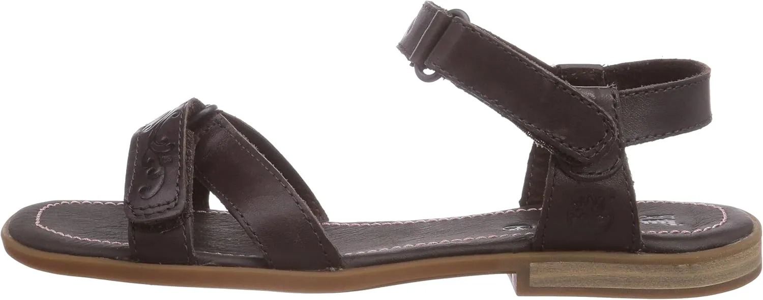 Timberland Girls' Girls Flat Sandal FTK_EK Willowbrook Crossband Sandal Fashion Sandals