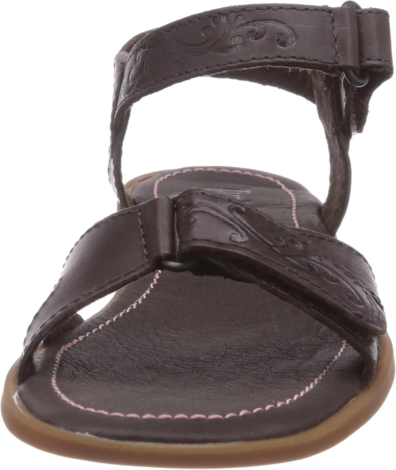 Timberland Girls' Girls Flat Sandal FTK_EK Willowbrook Crossband Sandal Fashion Sandals