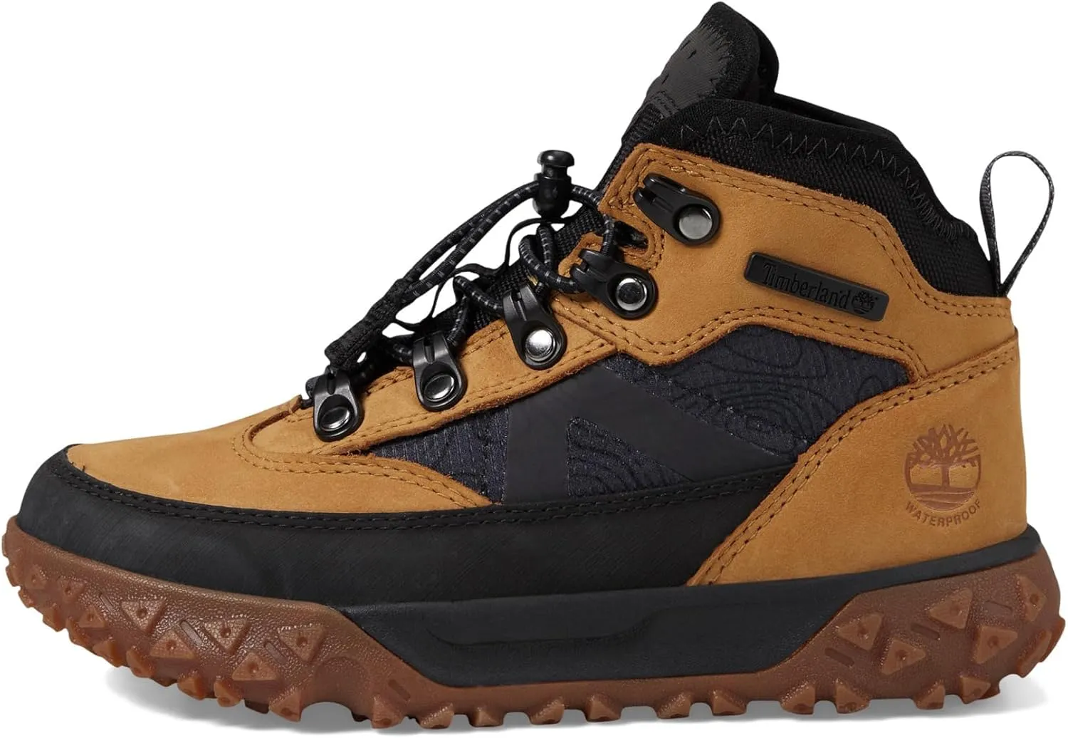 Timberland Kids' GreenStride Motion 6" Mid Fabric/Leather Waterproof Hiking Boot