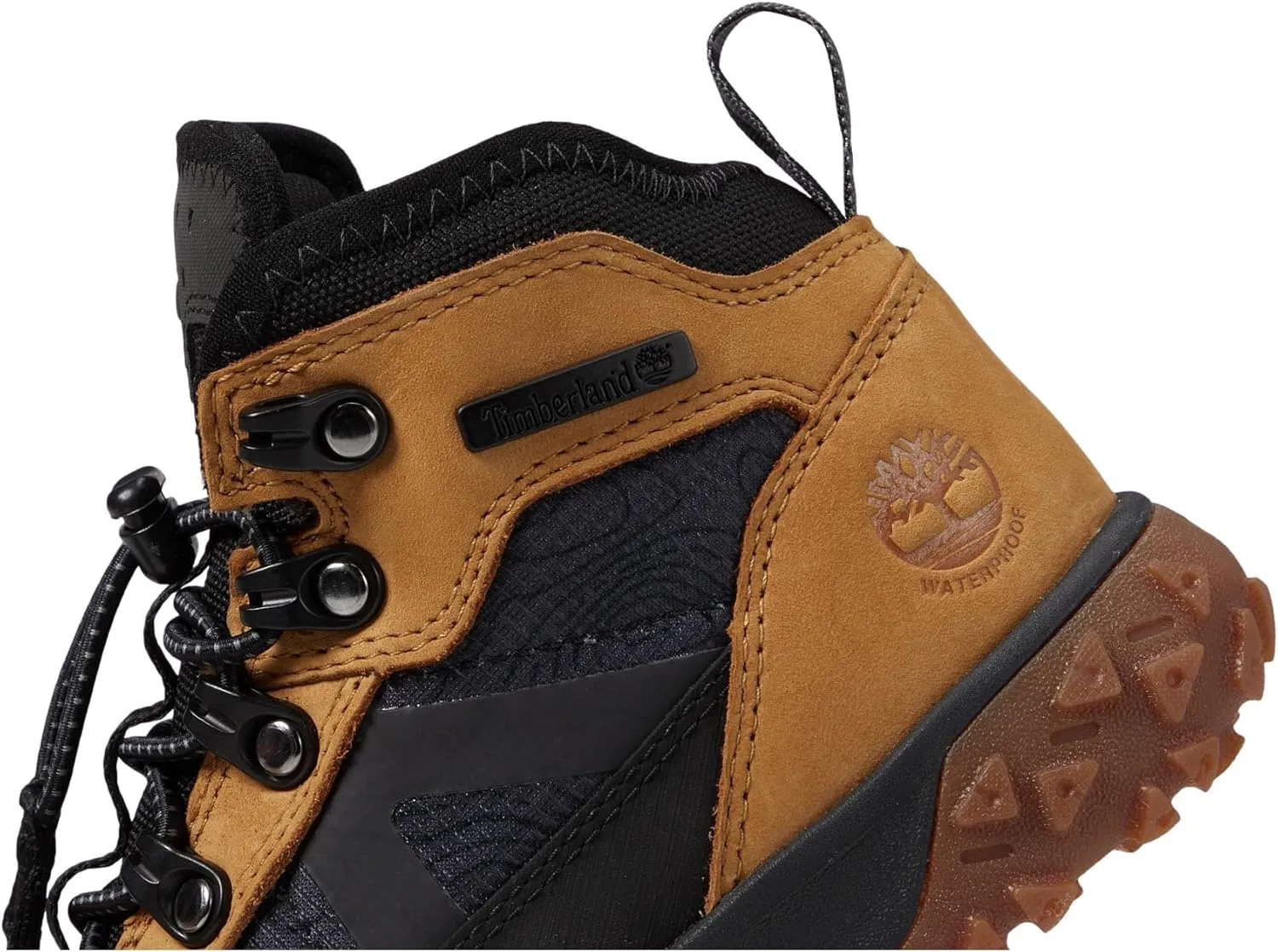 Timberland Kids' GreenStride Motion 6" Mid Fabric/Leather Waterproof Hiking Boot