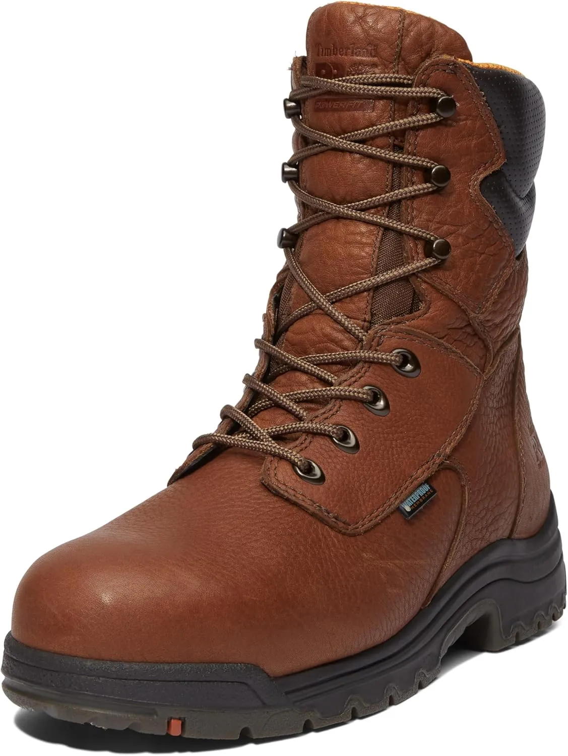 Timberland PRO Men's, TiTAN Alloy Toe, EH, Waterpoof, 8 Inch Work Boot