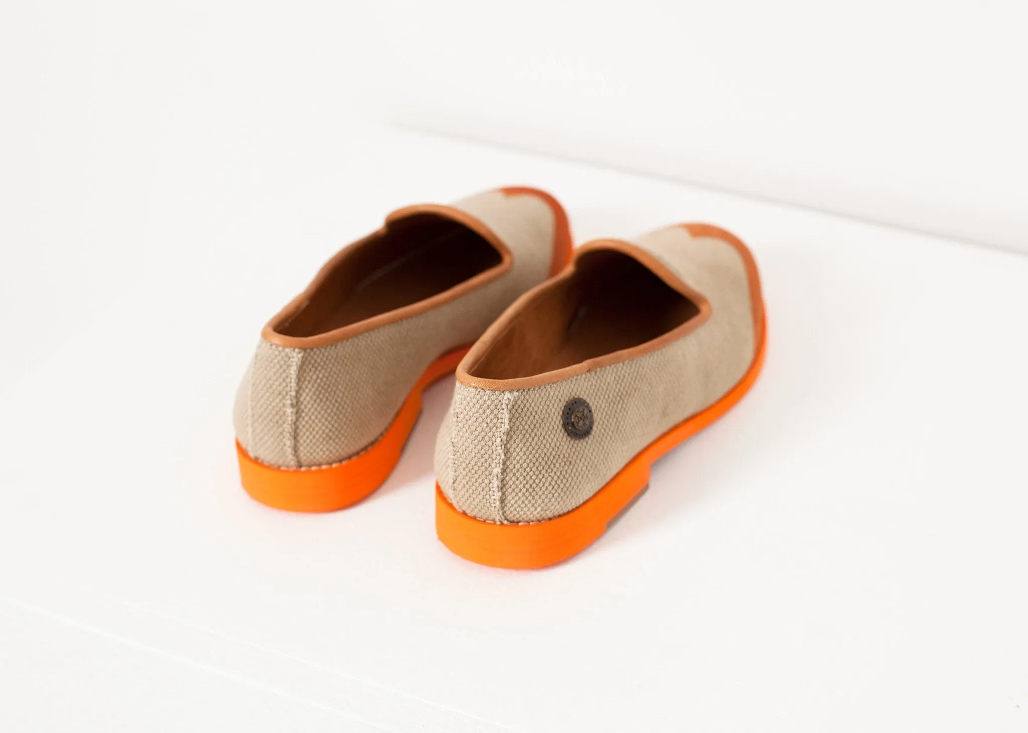 Timely Wingtip Orange Percentage-based sale in Loafer