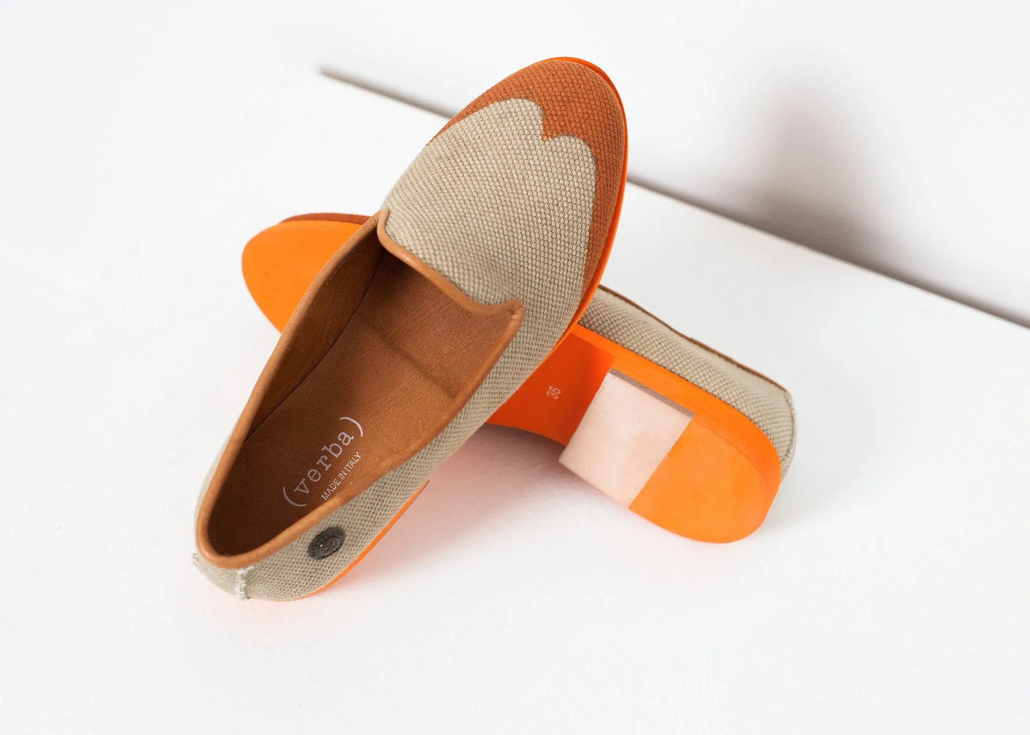 Timely Wingtip Orange Percentage-based sale in Loafer