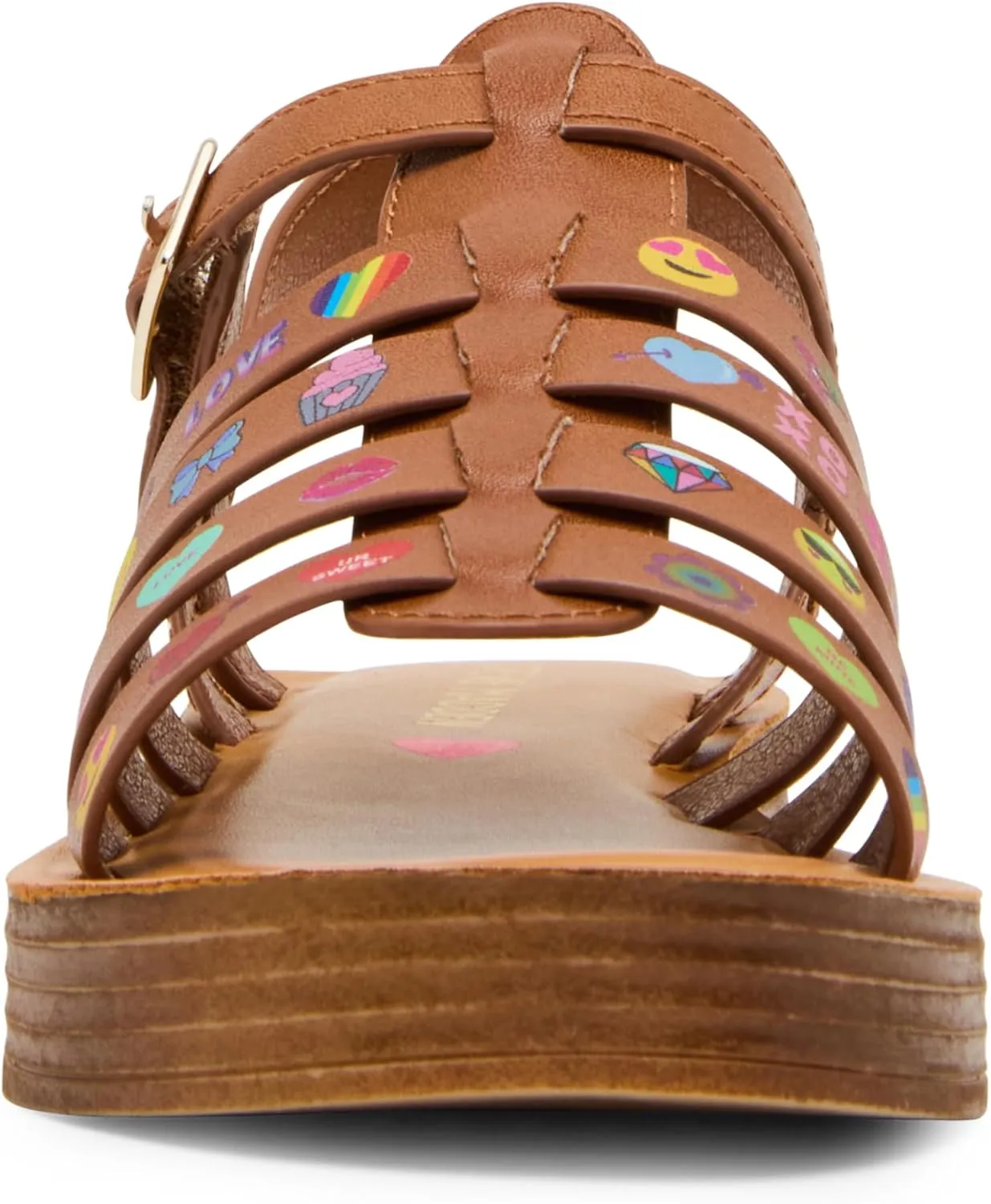 Token Flat Sandal