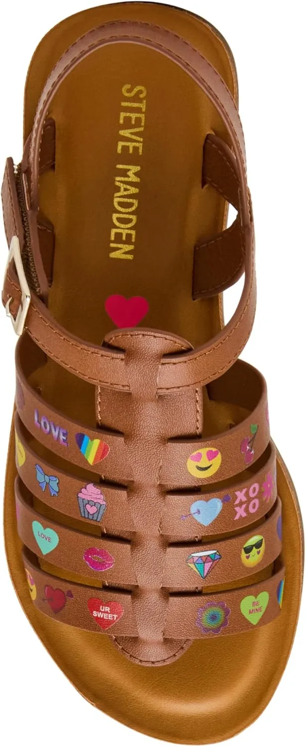 Token Flat Sandal
