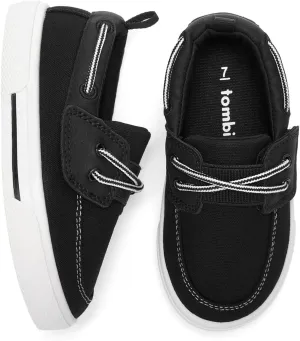 tombik Toddler Boys & Girls Boat Shoes Kids Canvas Sneakers (Toddler/Little Kid)
