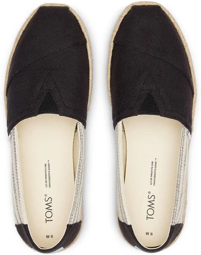 Toms Women's Alpargata Rope Classic Loafer Flat