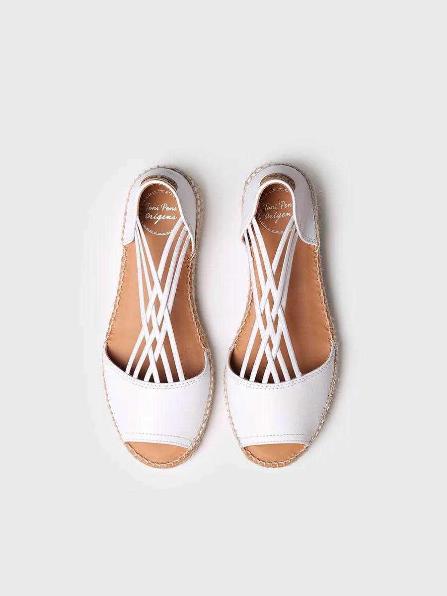 Toni Pons Strappy Sandal White