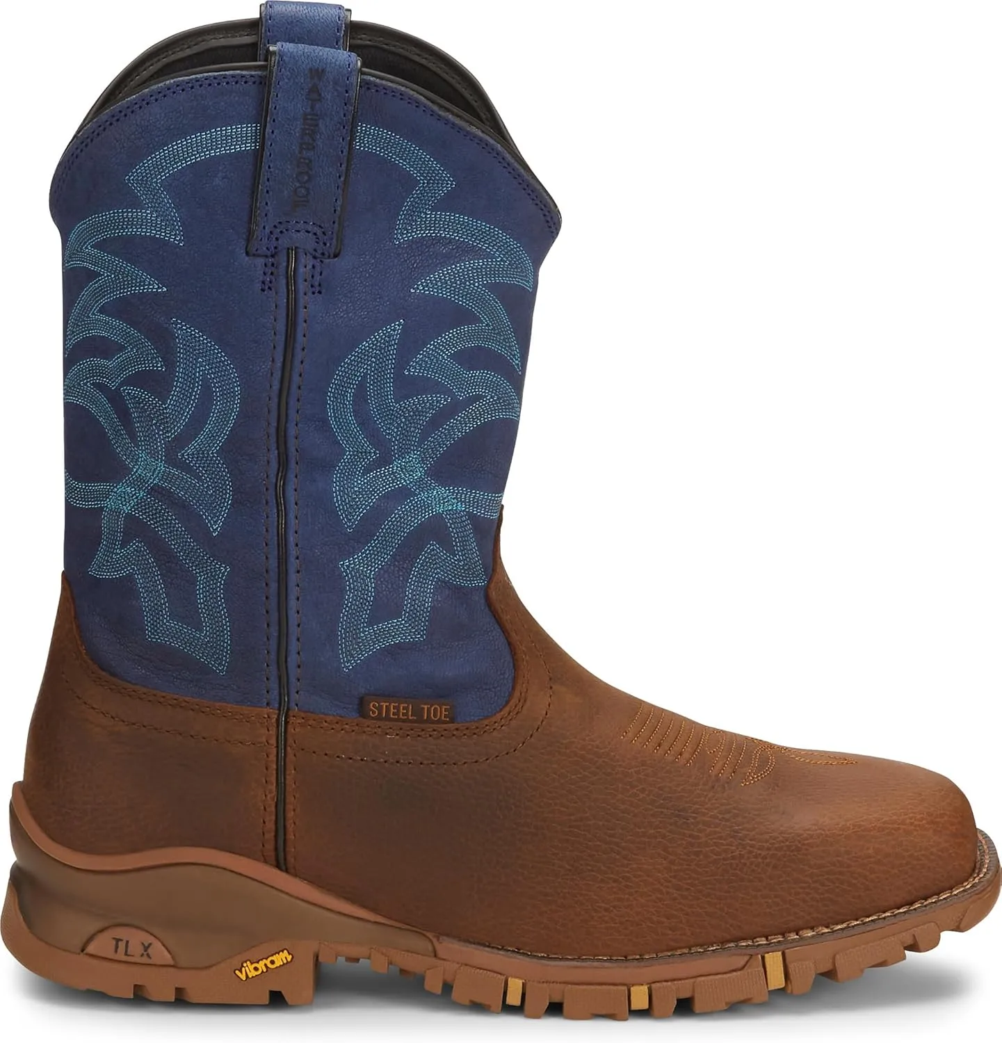 Tony Lama Men's Roustabout 11" Steel Toe Work Boot