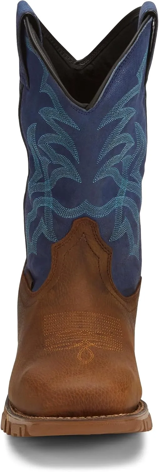 Tony Lama Men's Roustabout 11" Steel Toe Work Boot