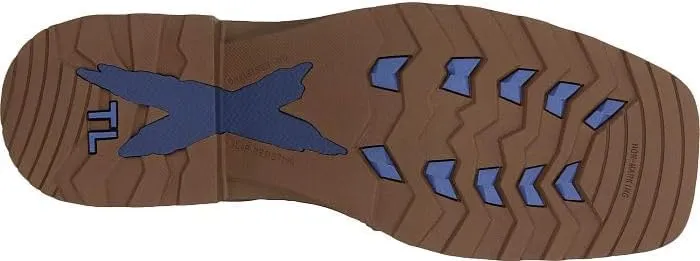 Tony Lama Men's TW3430 High Range 8" Waterproof Comp Toe Lace-Up Work Boot