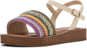 Trim Flat Sandal