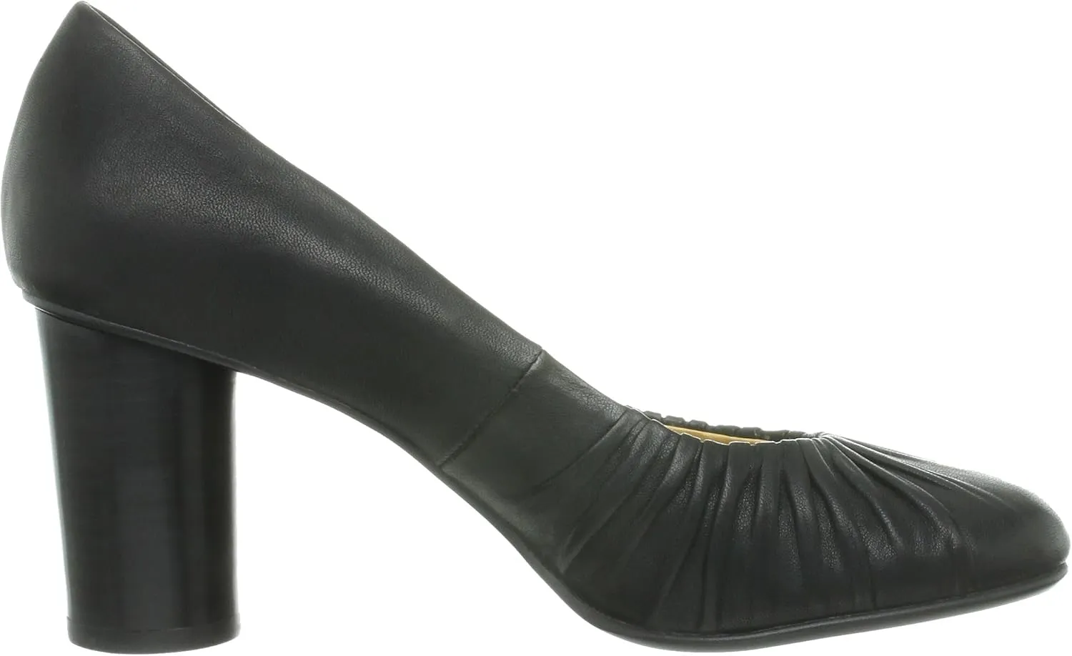 Tsumori Chisato Walk 4038 Chisato Walk Round Toe Pleated Pumps