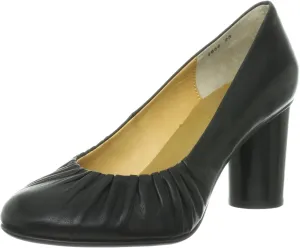 Tsumori Chisato Walk 4038 Chisato Walk Round Toe Pleated Pumps