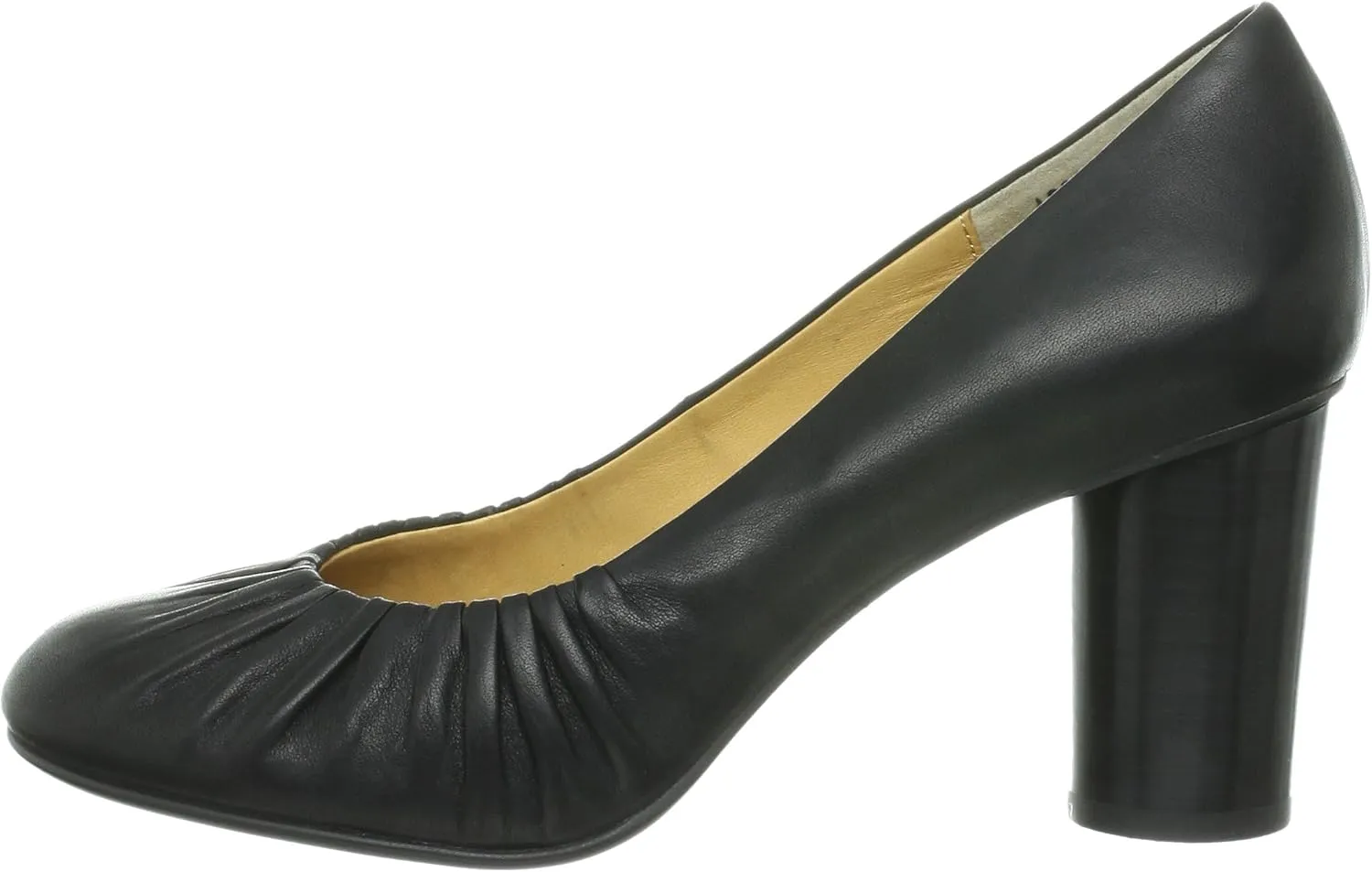 Tsumori Chisato Walk 4038 Chisato Walk Round Toe Pleated Pumps