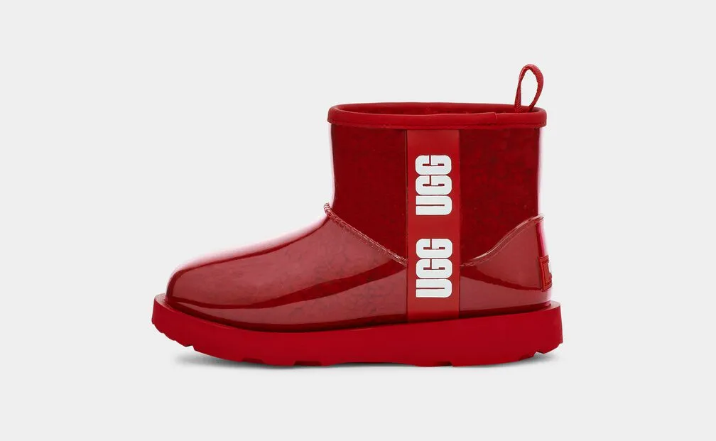 Ugg - Women Classic Clear Mini II (Samba Red)
