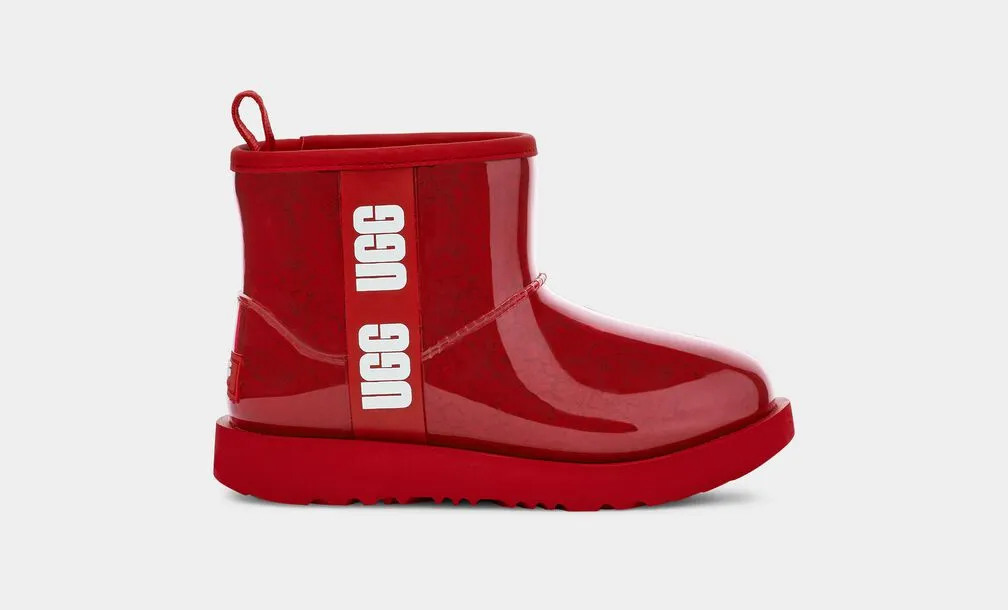 Ugg - Women Classic Clear Mini II (Samba Red)