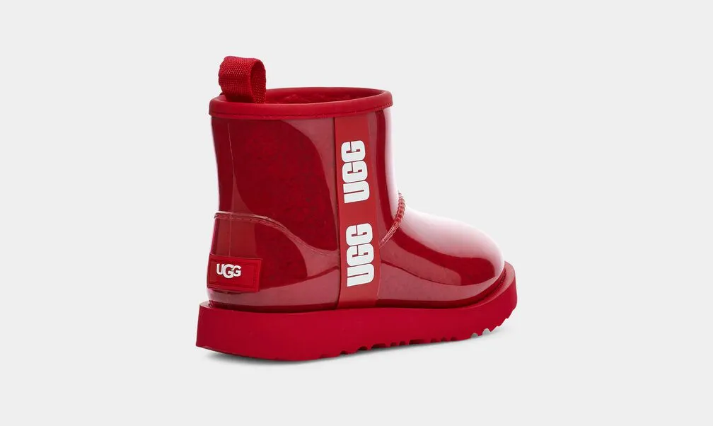 Ugg - Women Classic Clear Mini II (Samba Red)