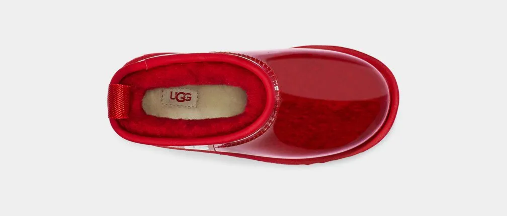 Ugg - Women Classic Clear Mini II (Samba Red)
