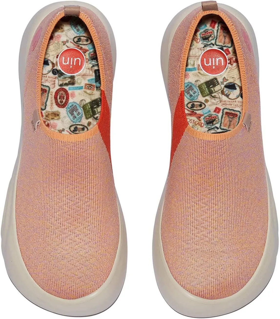 UIN Women's Art Travel Walking Shoes Slip On Casual Lightweight Fashion Sneaker Toledo ⅩⅤ