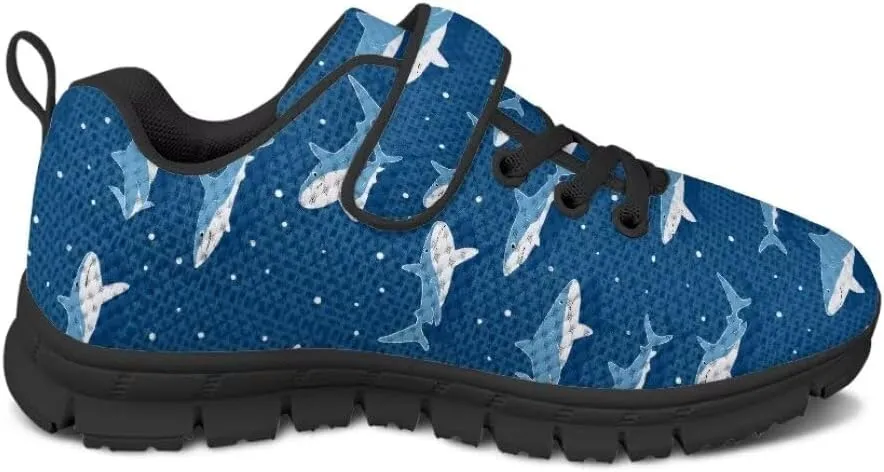 Unisex-Child Sneakers Hook and Loop Hiking Running Shoes with One Strap Toddler Lightweight Running Sneakers