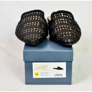 Universal Thread Women's Whisper Woven Backless Slip On Mules 12 Black