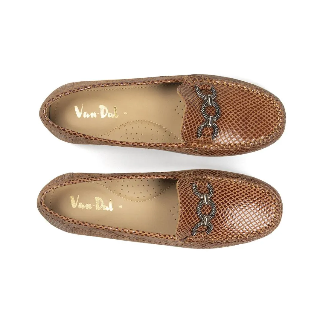 Van Dal Bliss II Pumps - Tan Python Print