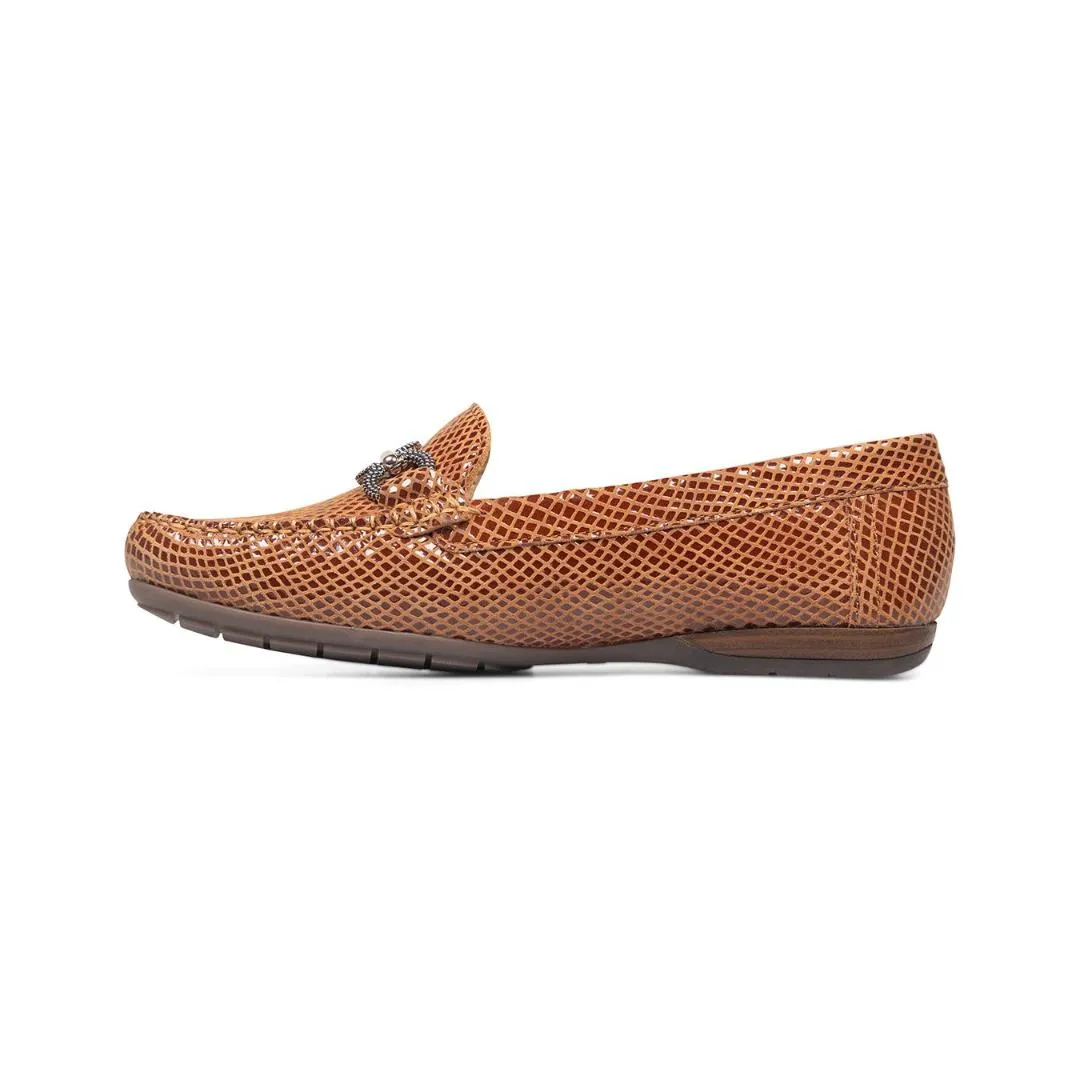 Van Dal Bliss II Pumps - Tan Python Print
