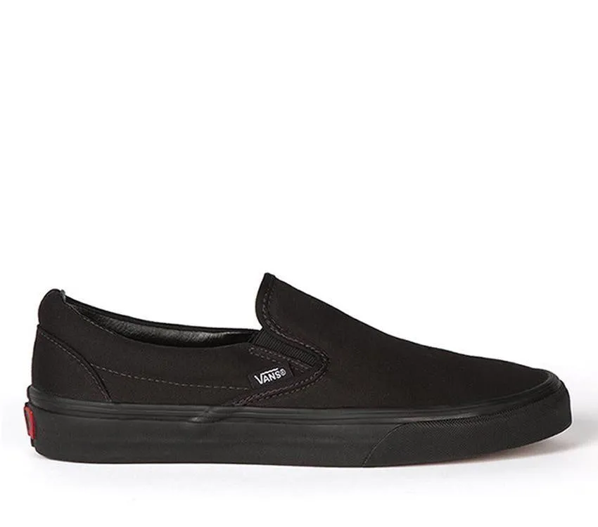 Vans Classic Slip On Black Mono