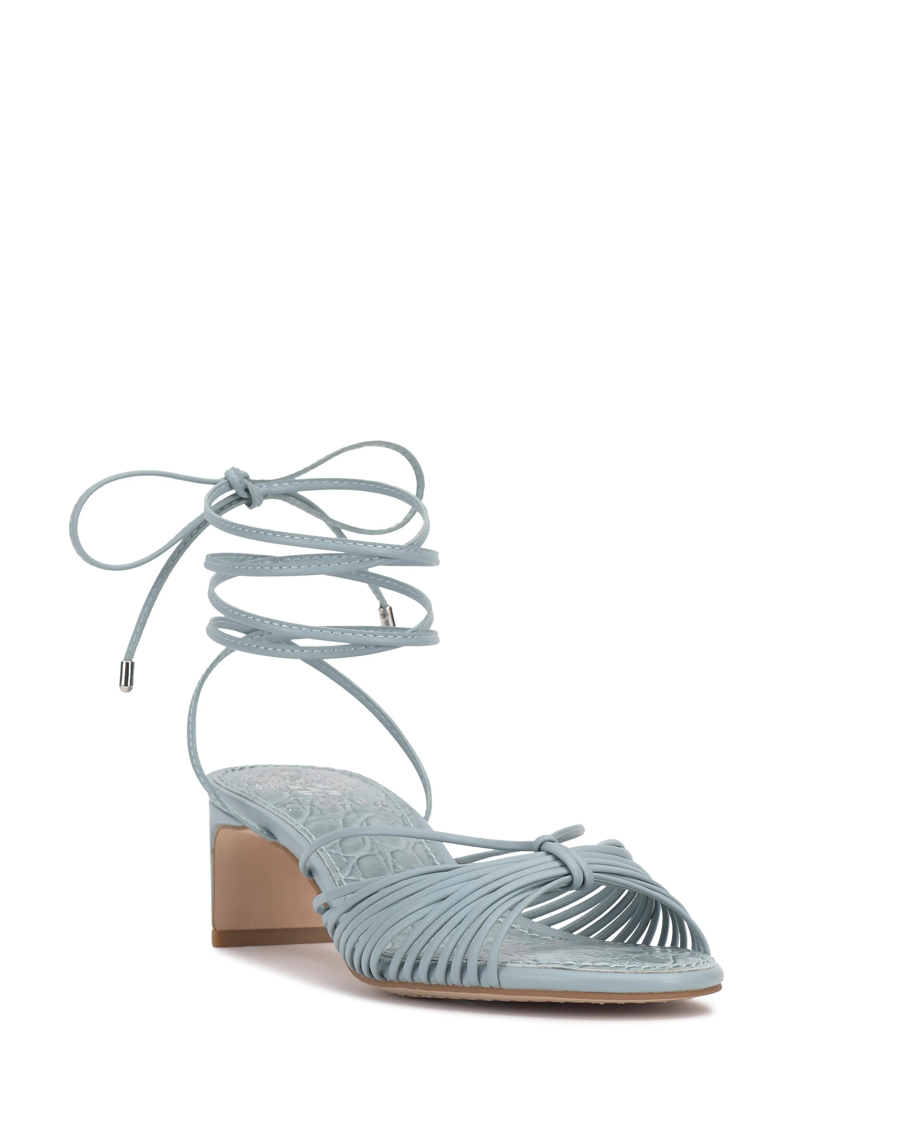 Vince Camuto Women's Lory Celeste Blue/Soft Nap Silk M