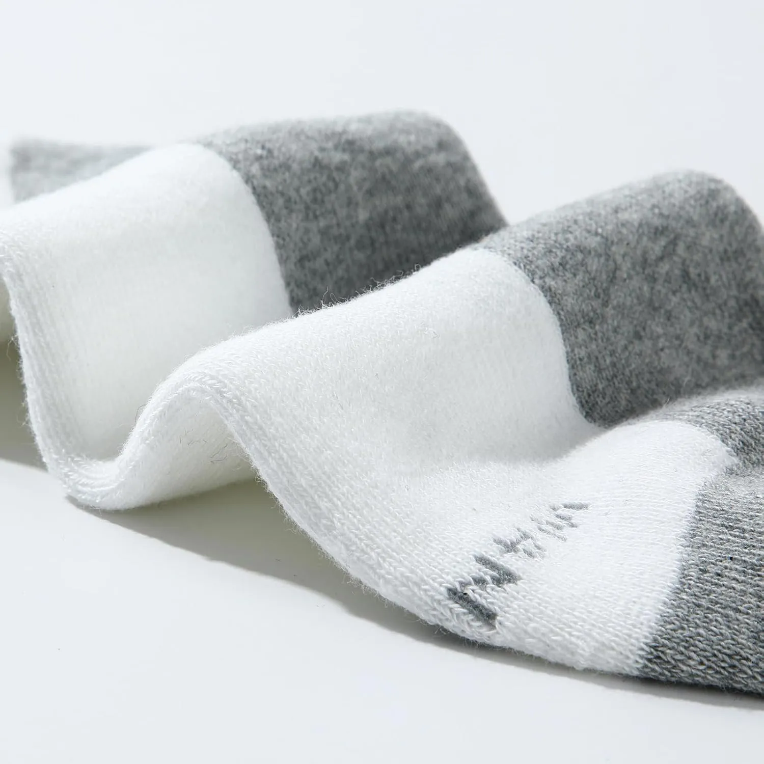 WANDER Men's Athletic Ankle Socks 3/8 Pairs Thick Cushion Running Socks for Men&Women Cotton Socks 6-9/9-12/12-15