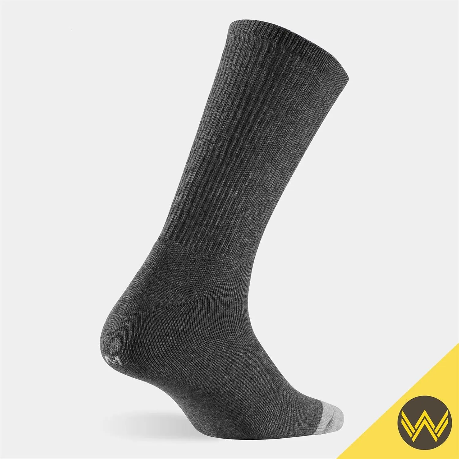 WANDER Men's Cushion Crew Socks 3-6 Pairs Athletic Running 6-8/8-13/12-15 Socks Men Cotton Sport Wicking Work