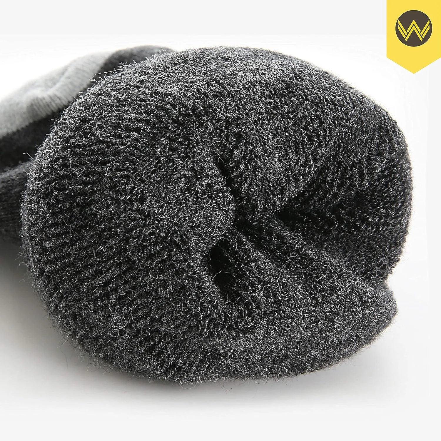 WANDER Men's Cushion Crew Socks 3-6 Pairs Athletic Running 6-8/8-13/12-15 Socks Men Cotton Sport Wicking Work